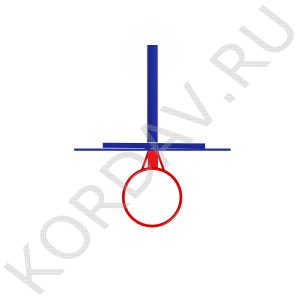 Стойка баскетбольная малая СИ 6.211 (0)