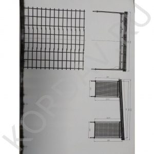 3 проекции навеса